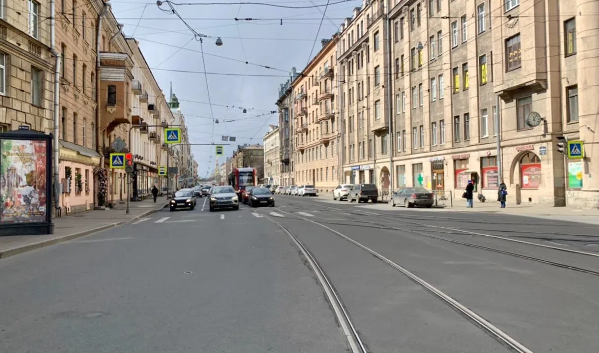 На пяти улицах Петербурга ограничат движение из-за ремонтных работ - tvspb.ru