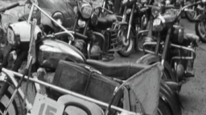 Репортаж Ленинградского телевидения о популярных моделях мотоциклов в Советском Союзе