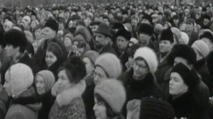 Репортажи  Ленинградского ТВ о выставке в Русском музее в 1971-м году