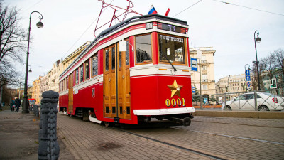 В Ночь музеев между Центром истории метро и Музеем блокады Ленинграда пустят экскурсионный ретротрамвай