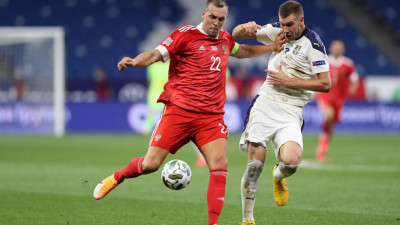 Сборная России обыграла Сербию в матче Лиги наций