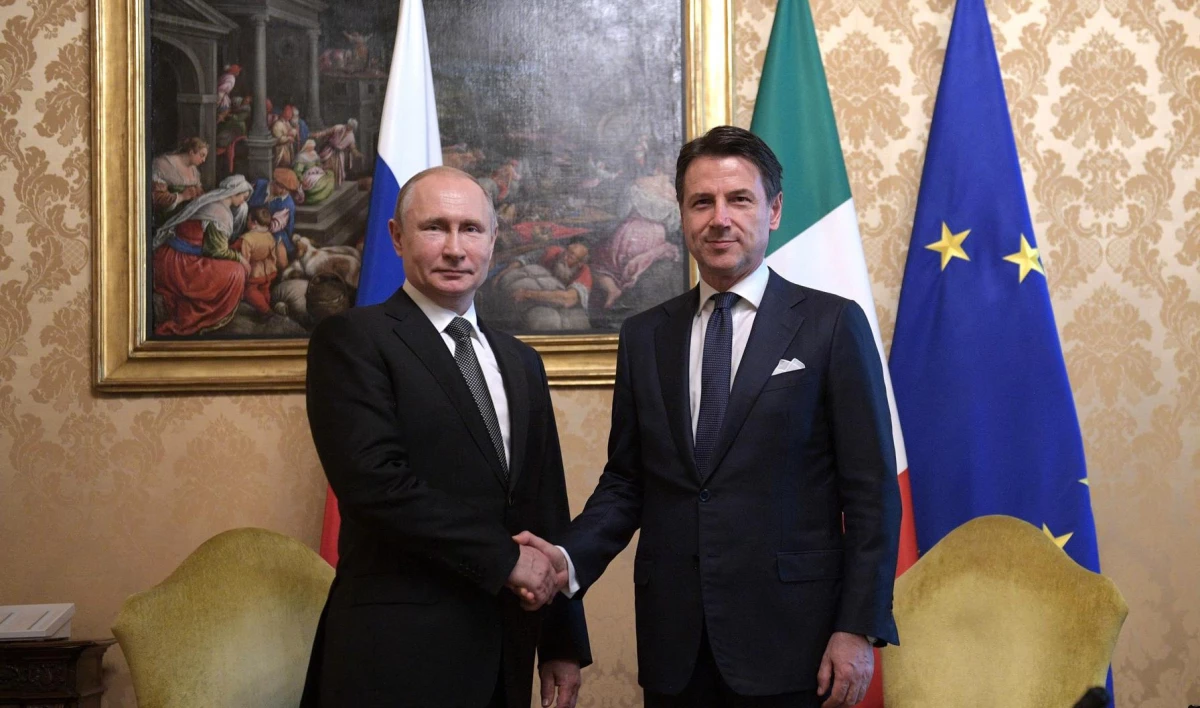 Путин и Конте обсудили ситуацию в Ливии - tvspb.ru