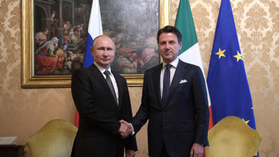 Путин и Конте обсудили ситуацию в Ливии