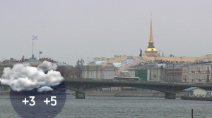 В пятницу в Петербурге будет тепло и облачно