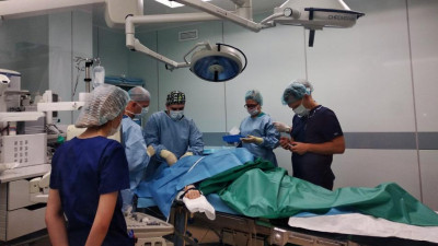 Петербургские врачи помогли родить женщине с опухолью мозга