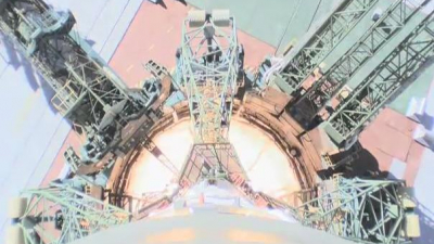 Роскосмос опубликовал видео аварии «Союза-ФГ»