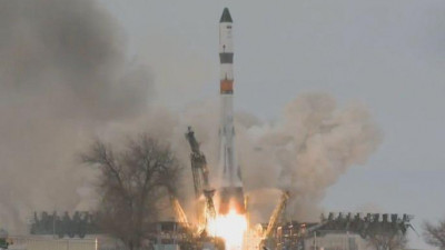С космодрома Байконур запустили «Прогресс МС-08»