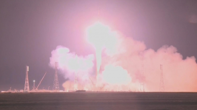 С Байконура стартовал пилотируемый корабль «Союз МС-08»