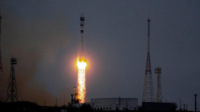 Ракета «Союз» с 38 спутниками стартовала с Байконура