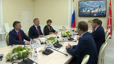 Александр Беглов и глава Ростелекома обсудили сотрудничество в области цифровизации