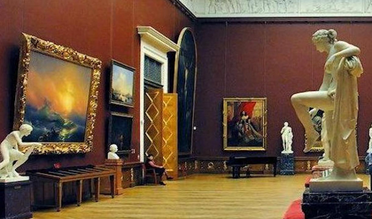 Русский музей расскажет о реставрации картины Нестерова «Святая Русь» в онлайн режиме - tvspb.ru