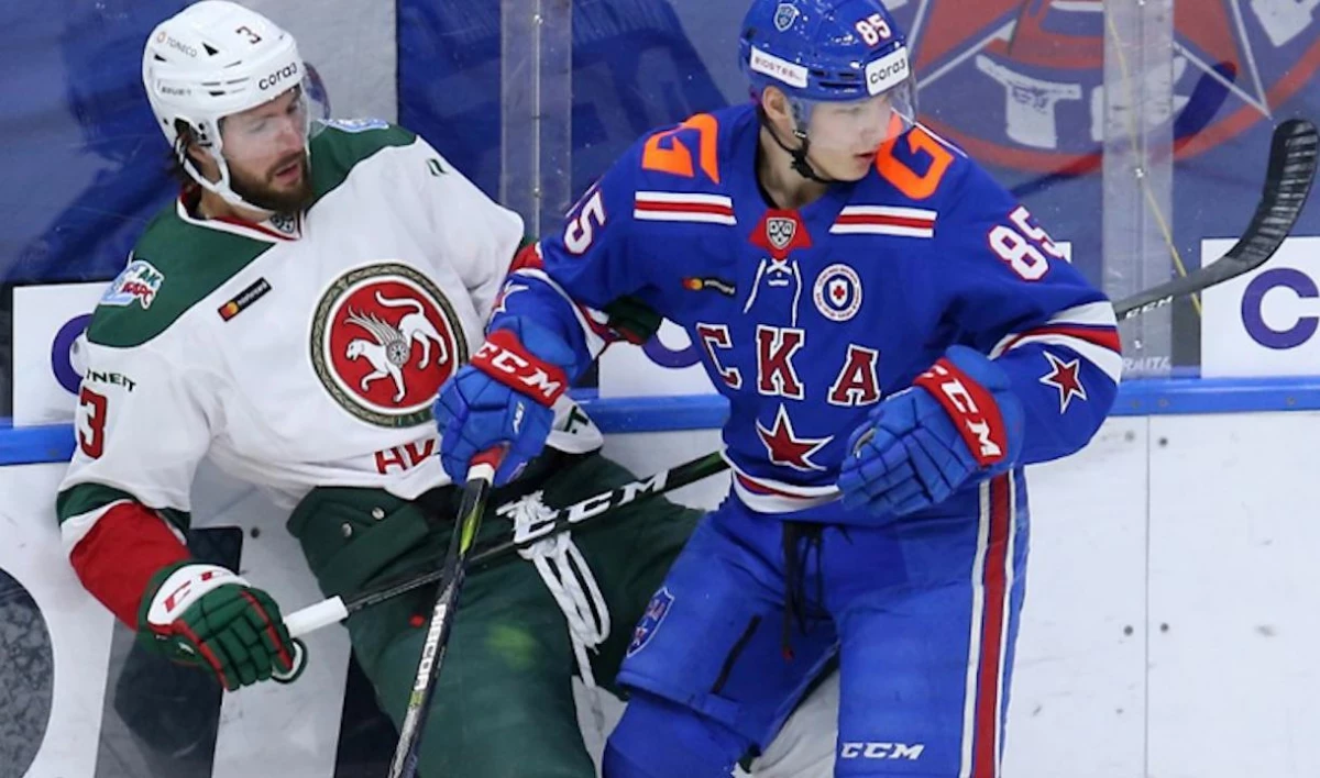 СКА уступил «Ак Барсу» в Петербурге - tvspb.ru