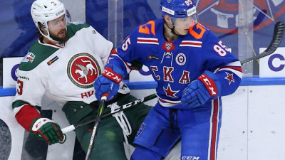 СКА уступил «Ак Барсу» в Петербурге