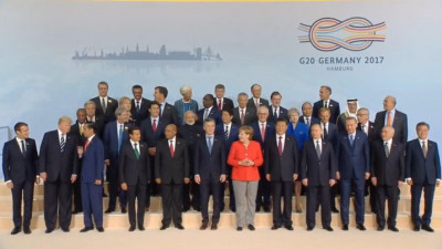 В Гамбурге начался второй день саммита G20