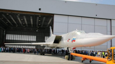 В Казани представили российский модернизированный бомбардировщик Ту-22М3М