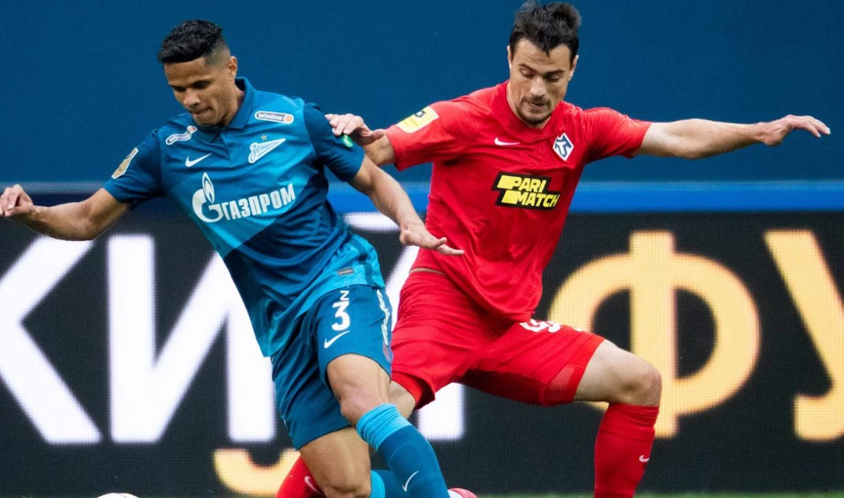 Болельщики признали Дугласа Сантоса лучшим игроком «Зенита» в матче с «Тамбовом» - tvspb.ru