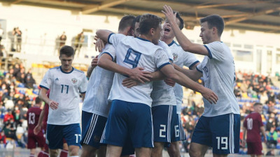 Молодежная сборная России по футболу сыграет на чемпионате Европы