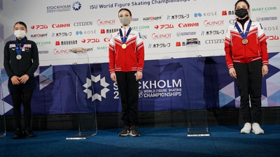 Анна Щербакова выиграла короткую программу на чемпионате мира