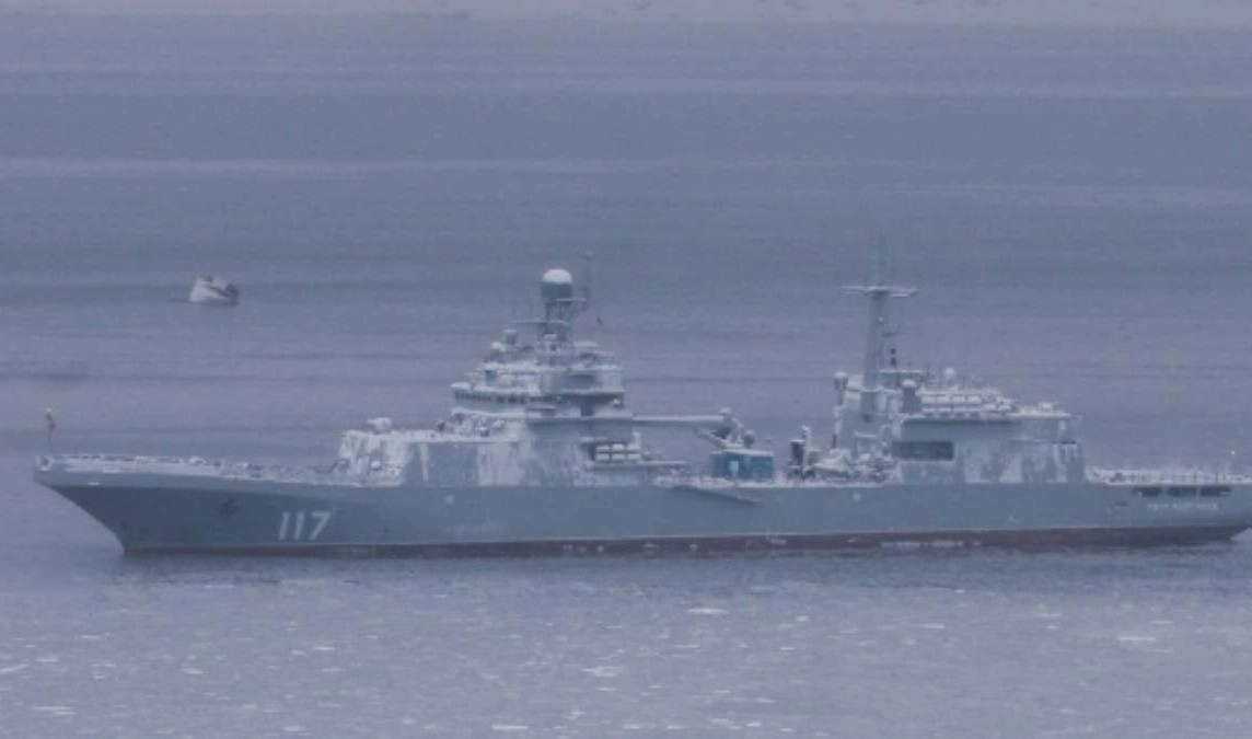 Большой десантный корабль «Петр Моргунов» готовится выйти в открытое море - tvspb.ru