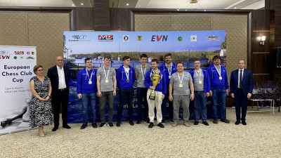 Петербургская команда «Медный всадник» победила в Клубном Кубке Европы по шахматам