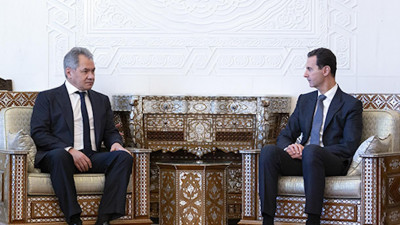 Шойгу передал Асаду послание Путина на встрече в Дамаске