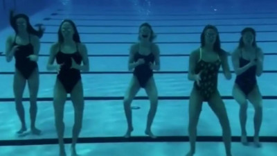 Российские синхронистки станцевали под песню Little Big