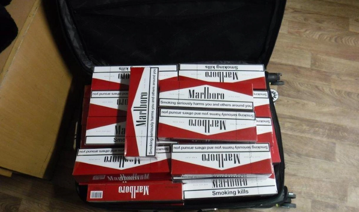 Таможенники обнаружили 500 пачек сигарет в чемодане пассажира микроавтобуса - tvspb.ru
