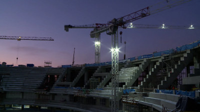 Работы по строительству «СКА Арены» идут в соответствии с графиком