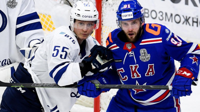 СКА обыграл московское «Динамо» и вышел в полуфинал Кубка Гагарина
