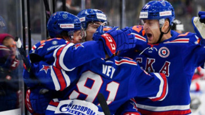СКА со счетом 3:1 обыграл столичный «Спартак»