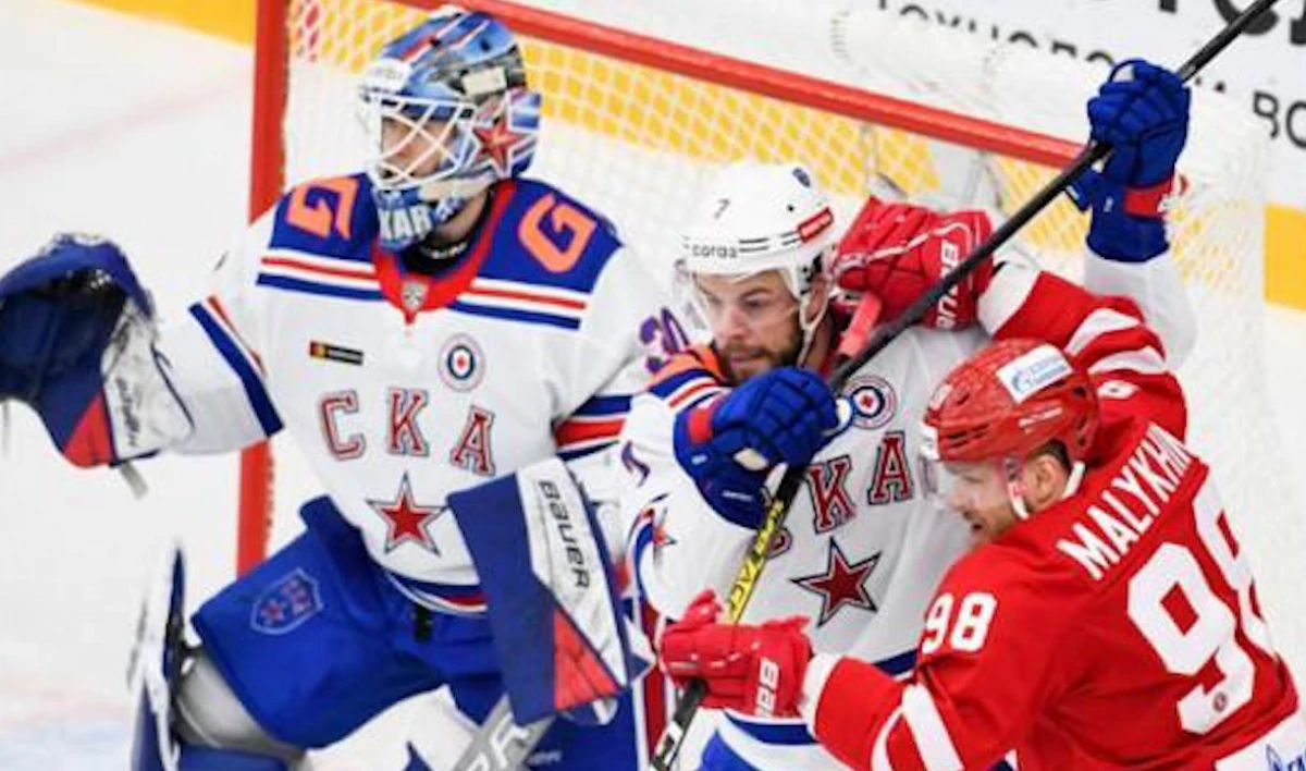 СКА в Подольске разгромил «Витязь» со счетом 8:1 - tvspb.ru