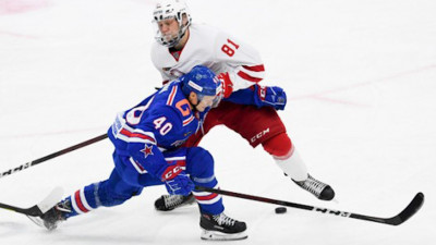 СКА разгромил подольский «Витязь» в КХЛ