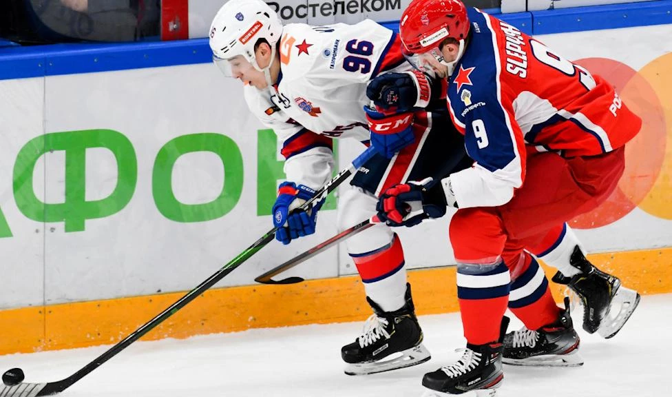 СКА проиграл ЦСКА в матче КХЛ - tvspb.ru