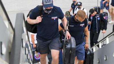 Хоккеисты СКА отправились на предсезонный турнир Sochi Hockey Open