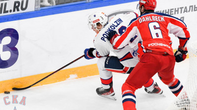 СКА вновь уступил ЦСКА в чемпионате КХЛ
