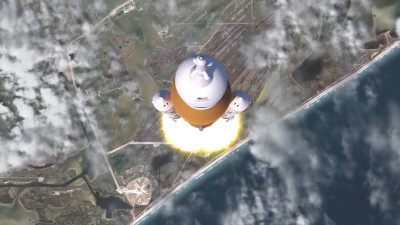 NASA показала проект ракеты для полетов на Марс