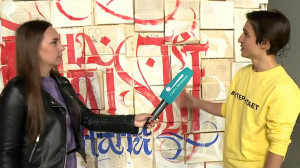 «Фундамент знаний». В Музее Стрит-Арта представили огромный куб, составленный из книг