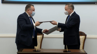 Петербург и ОСК подписали соглашение о взаимодействии