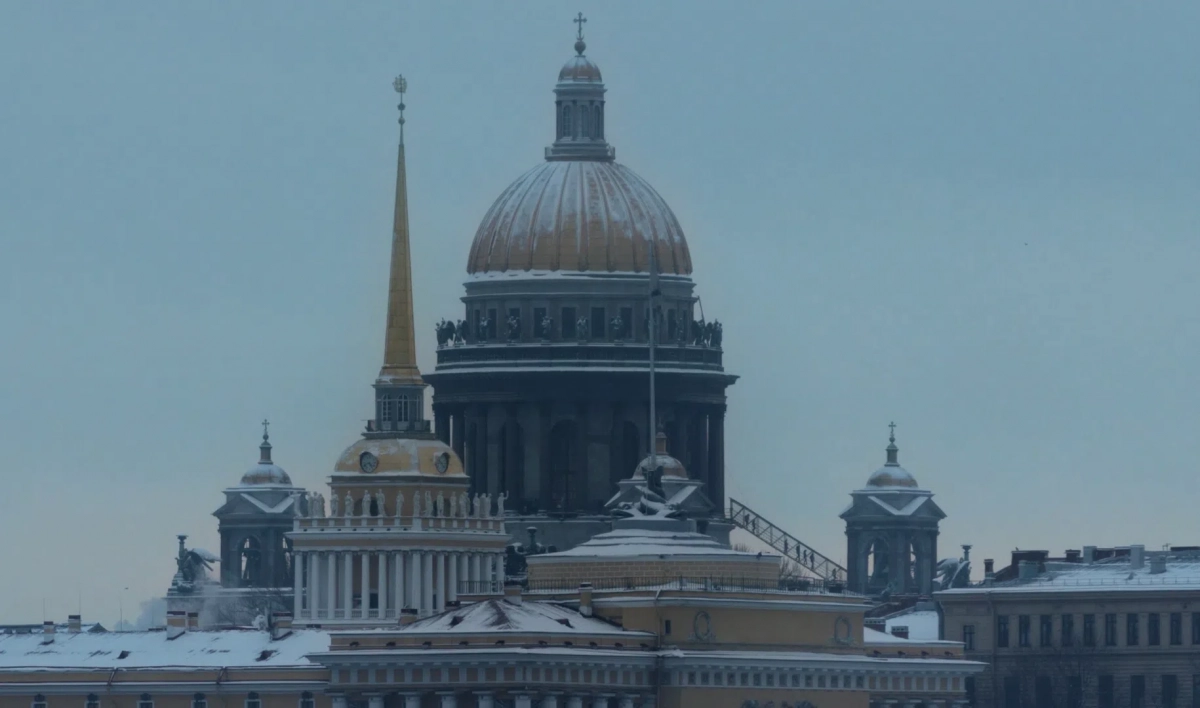 В субботу Петербург окажется между двумя циклонами, пройдет небольшой снег - tvspb.ru