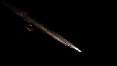 В сети появилось видео падающего спутника «Метеор-М»