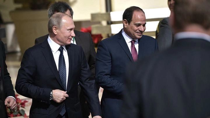 Путин прибыл в Египет с двухдневным рабочим визитом - tvspb.ru
