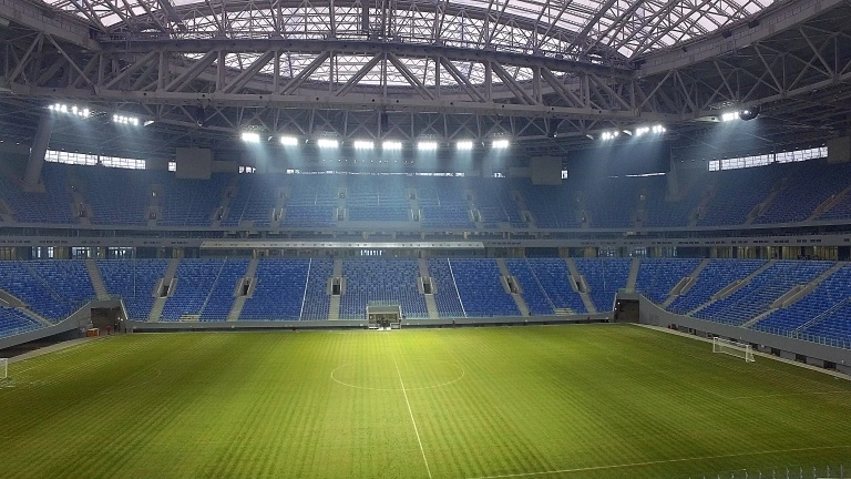 Смольный ждёт инструкций от FIFA для демонтажа выкатного поля на «Санкт-Петербург Арене» - tvspb.ru