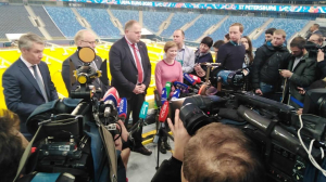 Проверка УЕФА готовности стадиона на Крестовском к Евро-2020