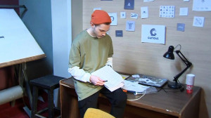 Студенты снимают кино