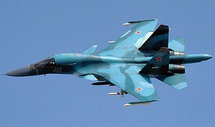 Два истребителя Су-34 столкнулись в ходе полетов на Дальнем Востоке - tvspb.ru