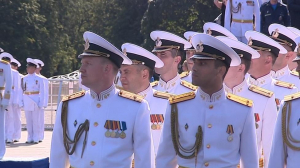 В Петербурге прошла финальная репетиция военно-морского парада