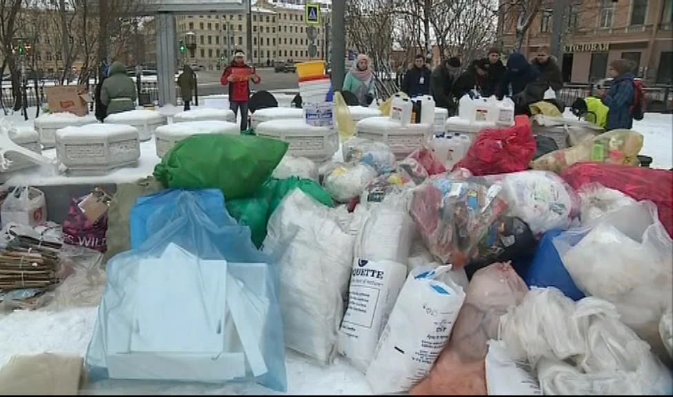 Петербург обещали очистить от мусора за семь дней - tvspb.ru