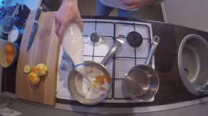 Быстрый завтрак. Апельсиновые блинчики