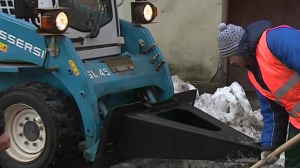 Какие ноу-хау применяют в уборке снега на Васильевском острове