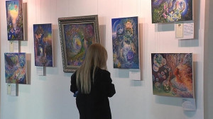 В Петербурге открылась выставка художницы Жозефины Уолл